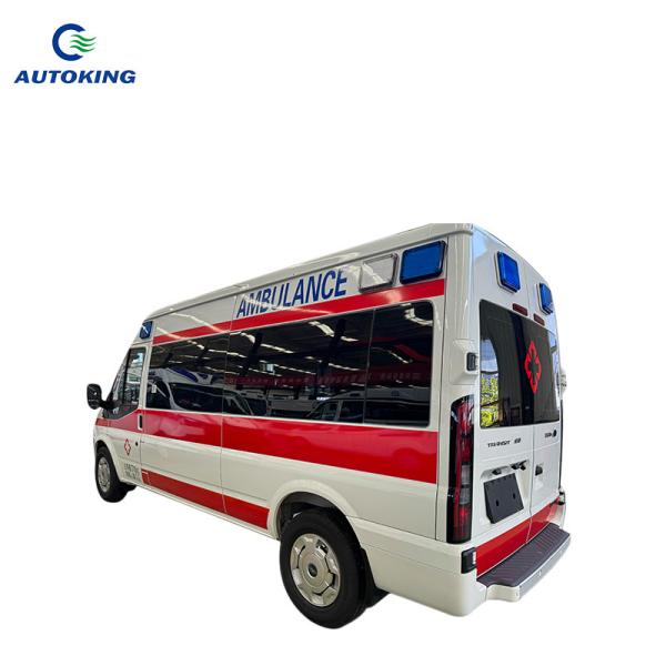 Life Saving 4x2 Mini Ambulance 4x4 Ford Diesel Ambulance Vehicle