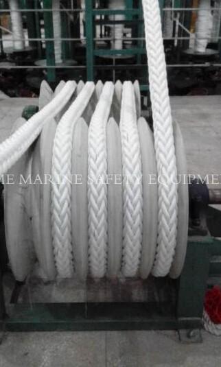 Marine Mooring polyamide PA / Nylon rope 12 Stand Braided Rope