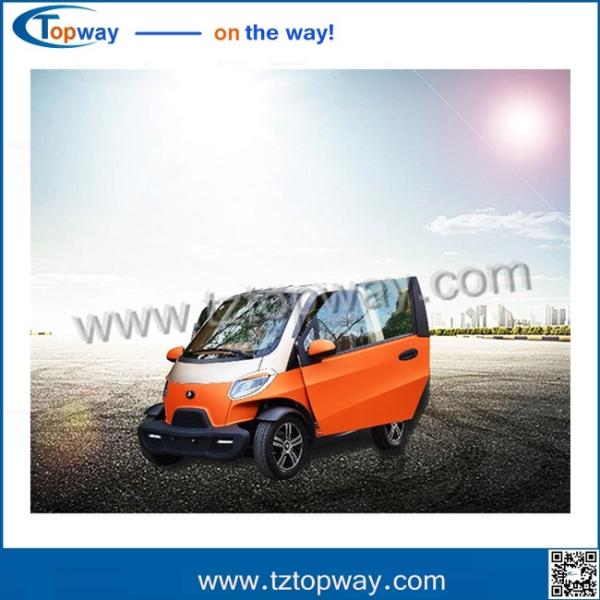 Steering wheel with air conditioner Mini Electric Vehicle car rickshaw for adult