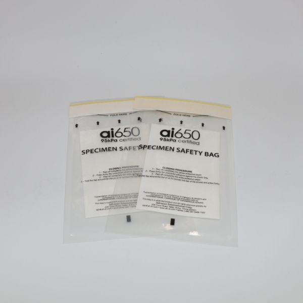 Sacos de amostra à prova d'água personalizados com vedação autoadesiva para transporte