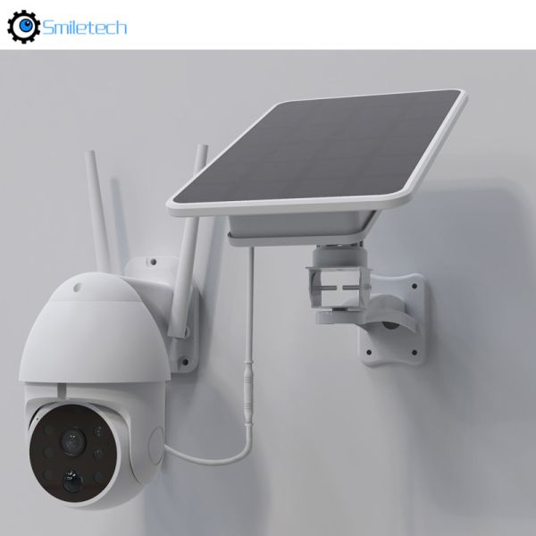 TUYA 2MP Outdoor two way audio Solar 1080P speed dome Camera Remote Control Wireless solar surveillance system