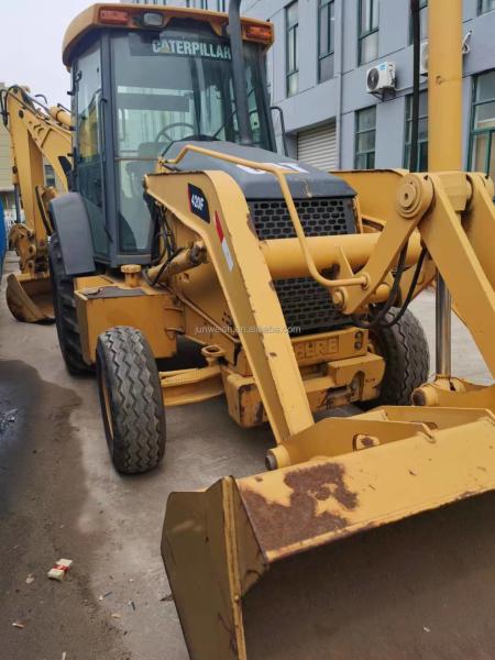 Used Caterpillar 416 420 430 4X4 Backhoe Loader Excavator for Heavy Construction