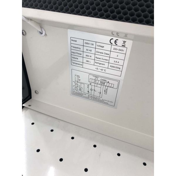 Размораживая 660mm Refrigerated холодильник открытой выкладки R290