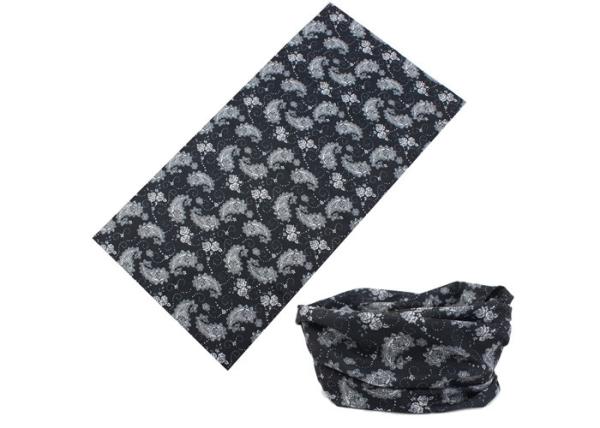 Flower Pattern  Original Multifunctional Headwear ,  Merino Wool Neck Gaiter