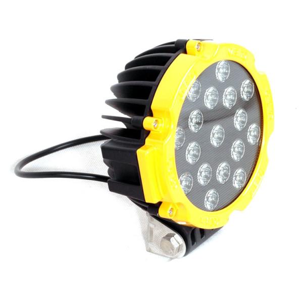 51 Watt Round Led Flood Lights Outdoor High Power 10-30V DC 6000K