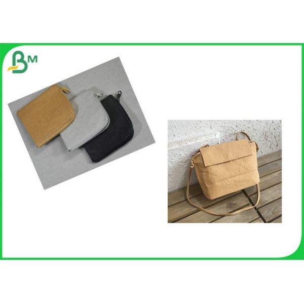 Resistencia de rasgón y papel lavable del artículo los 0.55MM Kraft para la cartera
