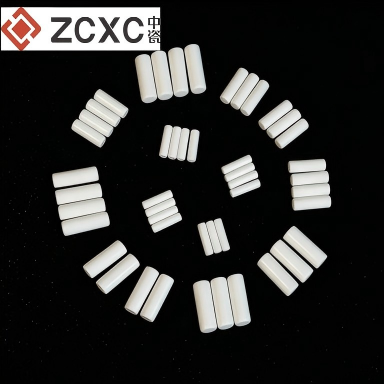 High purity alumina ceramic rod, Al2O3 rod, Ceramic insulator rod