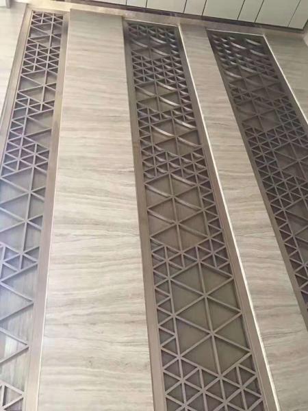 Custom Interior Decorating Stainless Steel Partition Wall Room Sliding Wall Divider Sliding Doors Divider