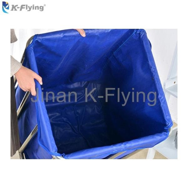Stainless Steel Hospital Equipment  Nursing Dirt Medical Trolley Cart