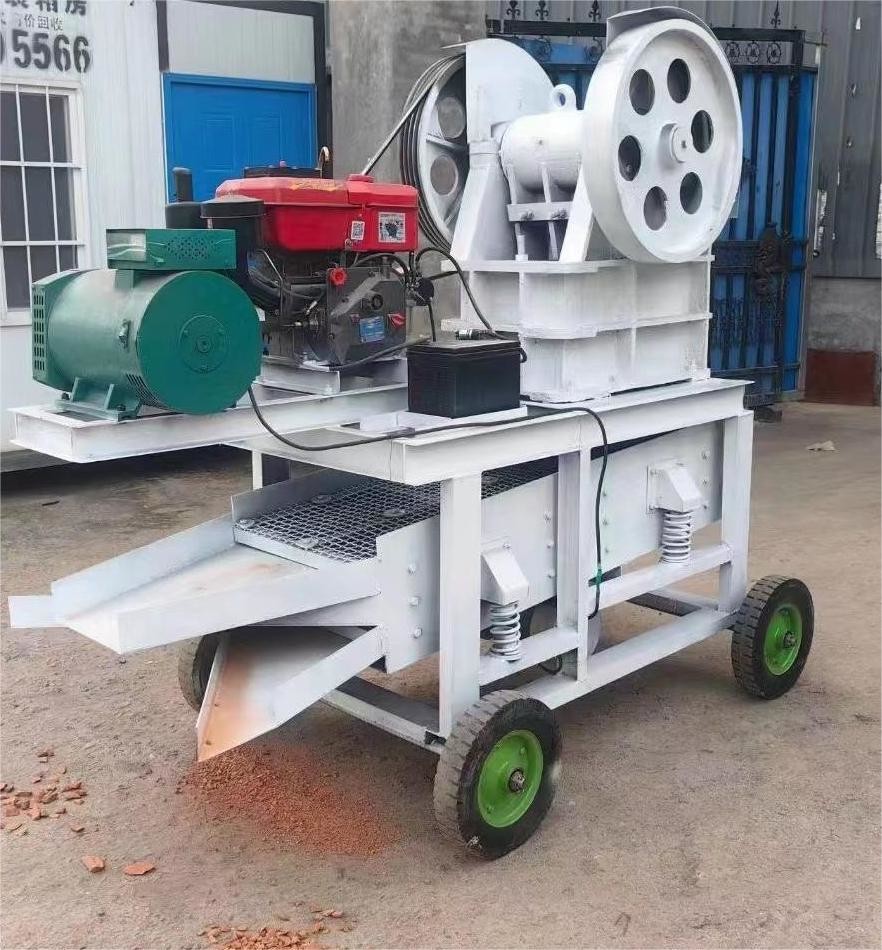 Мини-молотная дробилка для добычи каменной руды 400х600