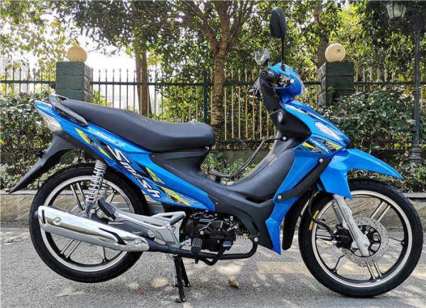White Color Adult Dirt Bike Single Cylinder Engine Type Petro Fuel