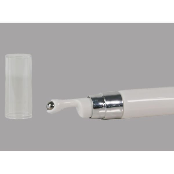 D22mm Metal Applicator Empty Custom Cosmetic Eye Cream Massage Serum Tube With Massage Stainless Steel Ball