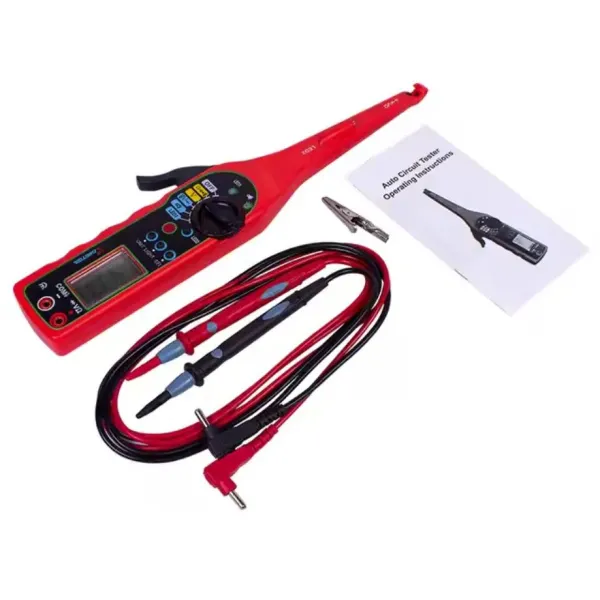 Automotive Circuit Tester, Multi-Function Auto Circuit Lamp Repair Tool Voltage Multi-Meter Car Automatic Diagnostics Tool with Multi-Meter Test Lamp