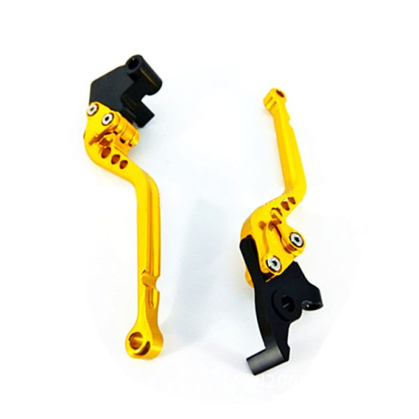 Customizable Logo Aluminum CNC Adjustable Long Brake Clutch Levers for Royal Enfield 500