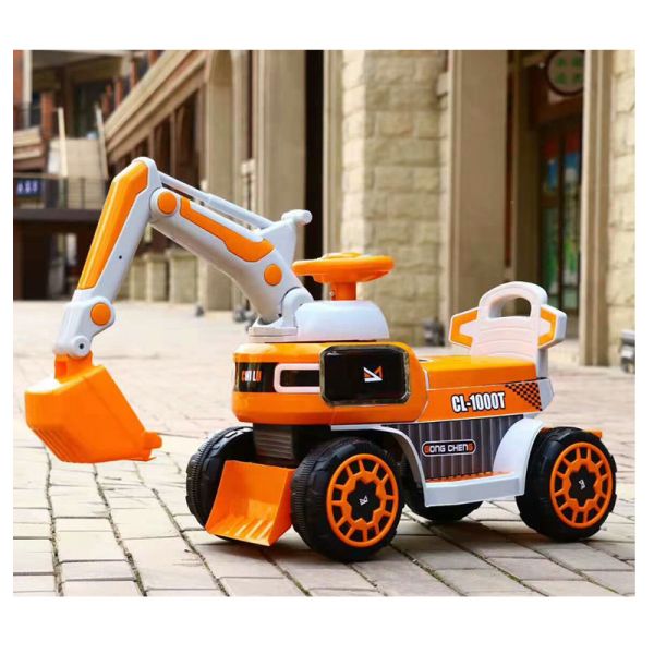 Пластиковые электрические экскаваторы Авто игрушки для детей 2022 год Подарки Возрастный диапазон от 2 до 4 лет