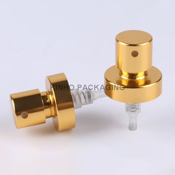 Small Spray Pump Hand Liquid Fine Mist Aluminum Perfume 0.08ML 13/15/18/20mm