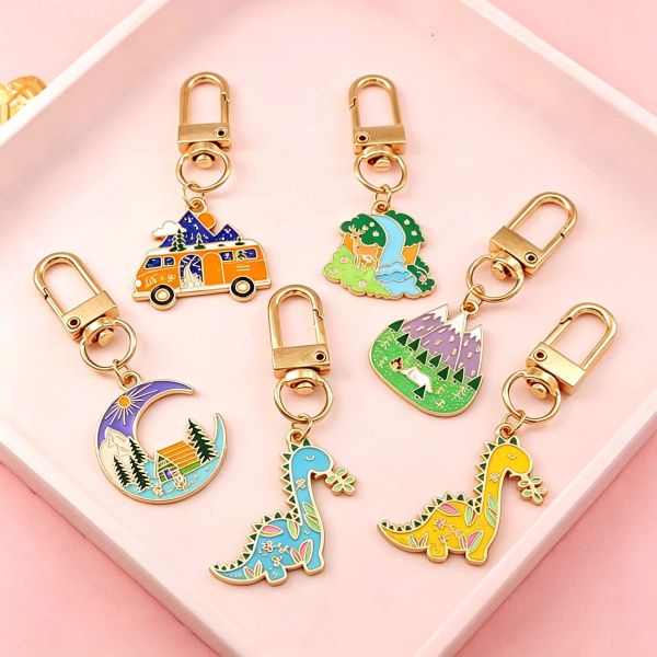 Keychain Custom Soft Enamel Zinc Alloy For Promotional Gifts Wholesale