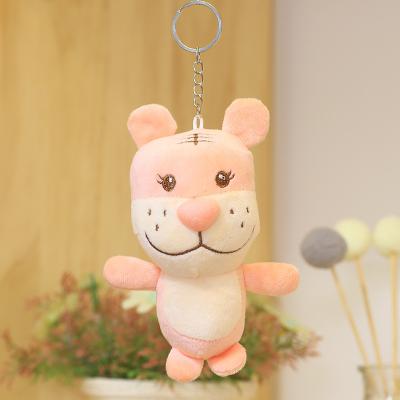 ODM de Tiger Plush Toy do zodíaco dos desenhos animados do enchimento 12cm do algodão dos PP