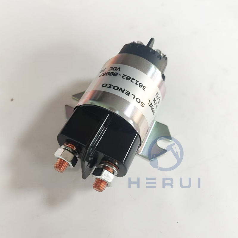 Excavator Starter Relay 24V 301202-00087 VOE30120200087 for Excavator MK5543443 Starter Relay DL200 DL250 DL300