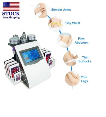 40K Body Slimming Cavitation Lipo Laser Machine 6 In 1 300W For Salon