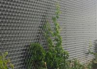 Customized Flexible Rope Mesh 2.0mm Stainless Steel Ferrule Mesh For Fencing