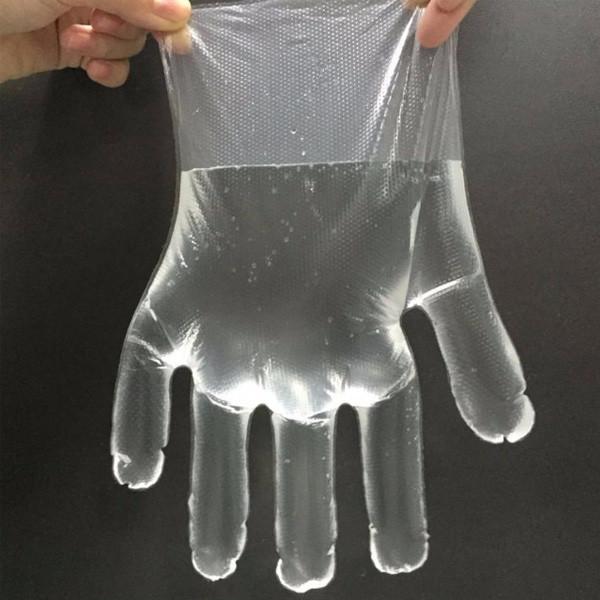 Waterproof HDPE Disposable Plastic Gloves Food Handing Gloves For Cooking