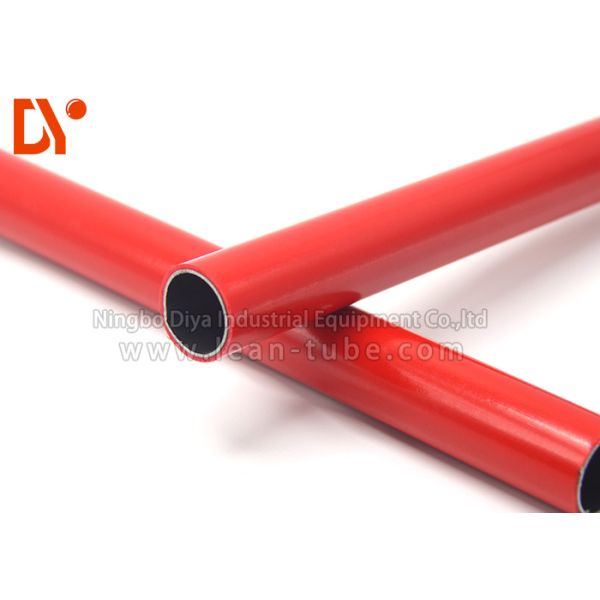 Plastic Coated  ESD Pipe Rust Proof 28mm Diameter For Flexible Structure