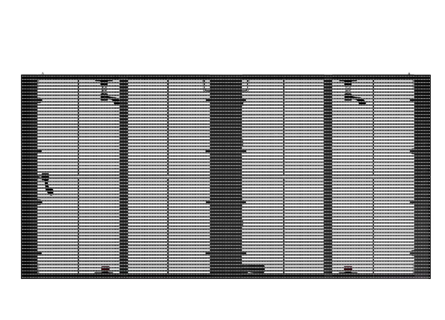 Slim Lightweight Outdoor Transparent LED Display Screen High Transparency