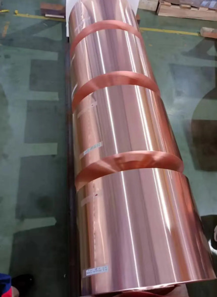 0.55mm Thickness Battery Copper Strip Copper Sheet Coil  Tape