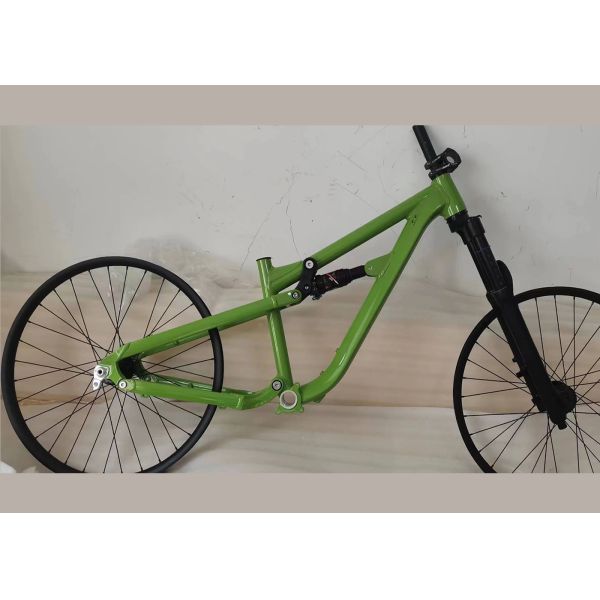 26 Inch Junior xc/trail Full Suspension Mountain Bike Frame Softtail Mtb Bicycle