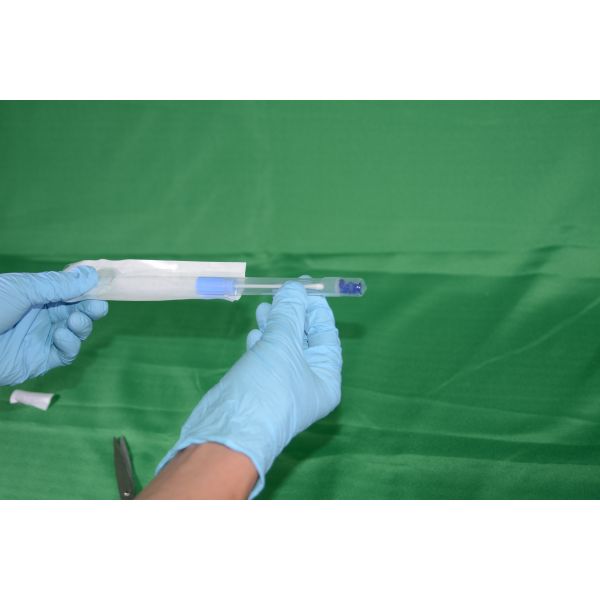 L025 BTMQ-VI Sterile cotton DNA lifting applicator swabs with tube and desiccant