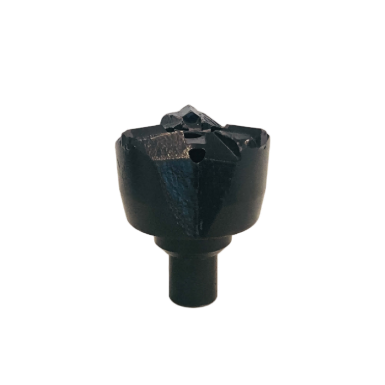 64D22 Three Wing Drill Bit  64mm Diameter High Strength Tungsten Carbide For Blast Furnace Taphole Drilling