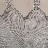 Fireplace Screens Metal Ring Mesh With Antique Colored Finished