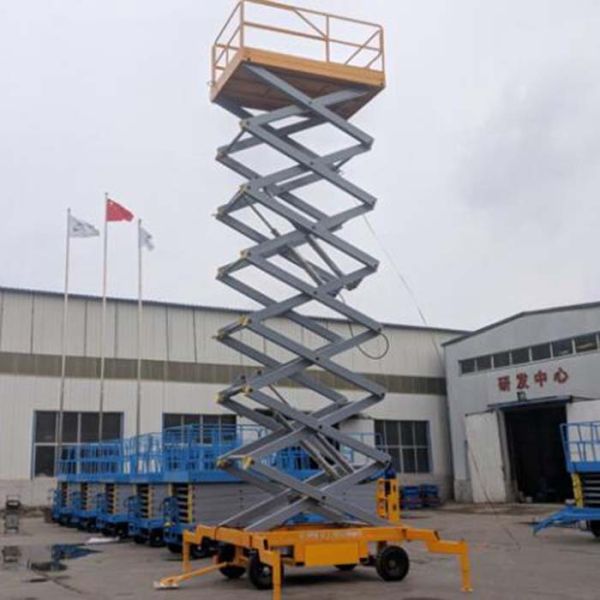 Low Noise Electric Platform Lift , European Standard Motorized Lift Platform