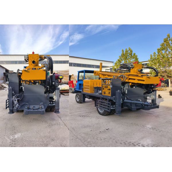 New Four-wheel Drive Water Well Drilling Rig For Agriculture