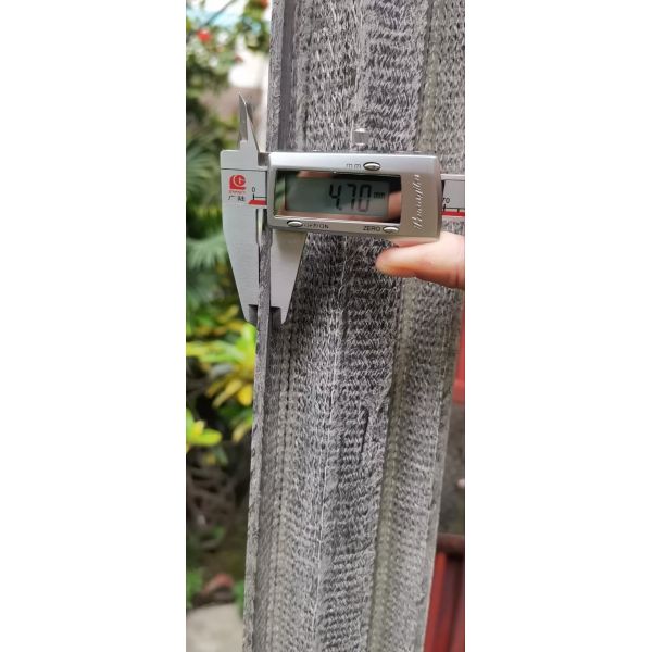 Weatherproof FRP Fiberglass Pultruded Tube Anti-Corrosion Fence Rust-Free Garden Farm Park Residential Maintenance