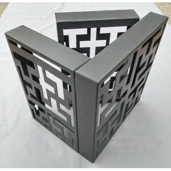 Наружная декоративная крышка кондиционера из алюминия Вентиляционная ложка лазерная резьба