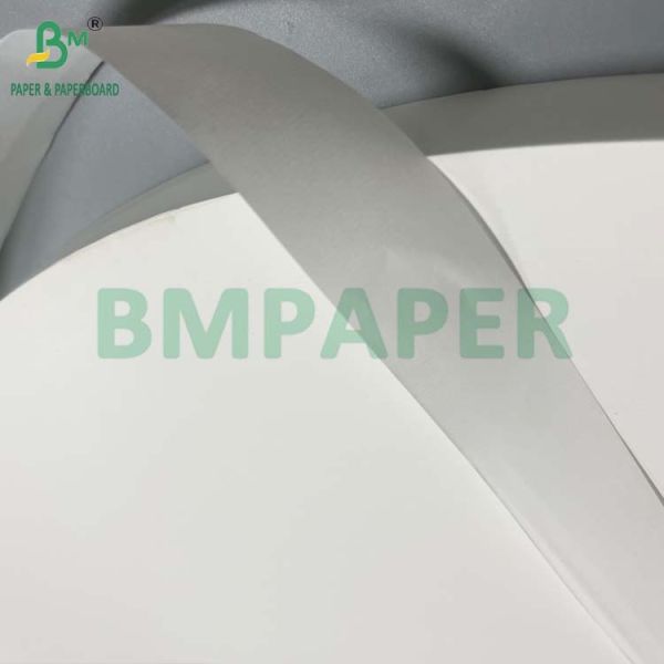 25GSM 28GSM Food Safe Straw Wrapping Paper Slitted Rolls With Texture