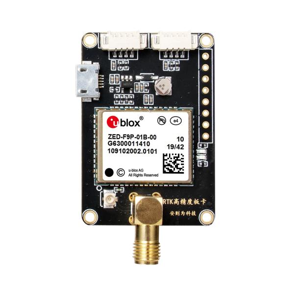 UBLOX ZED-F9P RTK GPS Development Board with Multi-GNSS Support