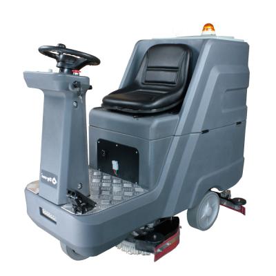 Ride On Floor Scrubber Machine Driving Scrubbing Machine Floor Scrubber