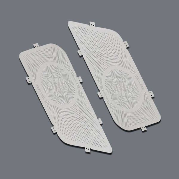 Custom Car Microphone Grille Precision Etched Stainless Steel Mesh