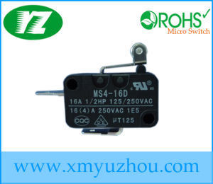 High Sensitivity Plastic Limit Sensing Subminiature Micro Switch with Chrome Ternimal