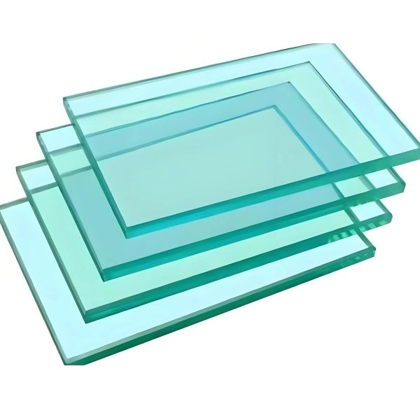 12mm Ice Blue Float Glass Sheet Coastal Application Weather Resistant Glass