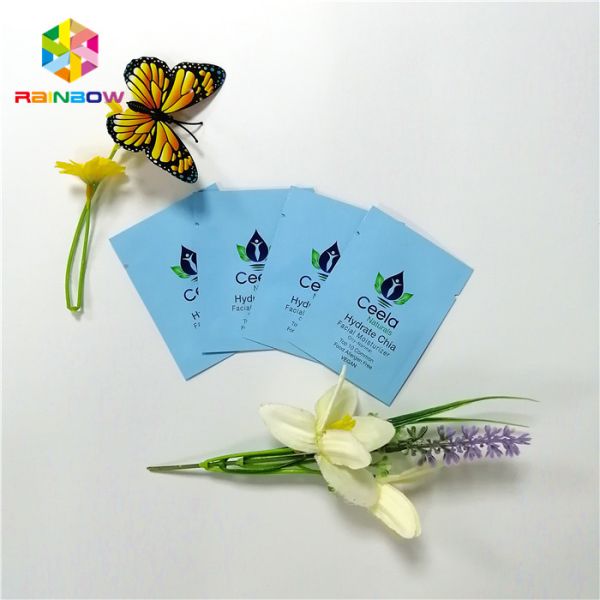 Multi - top en colores pastel coloreado de los bolsos del sellado caliente de la lámina de mylar abierto con la muesca los 6x9cm del rasgón