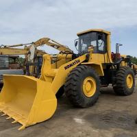 Cargador delantero usado Wa470 Máquina hidráulica Komatsu Cargador de ruedas de segunda mano