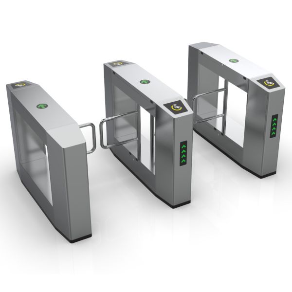 High Speed Indoor/Outdoor Turnstile Swing Gate 1.5s Closing Time 600mm Passage