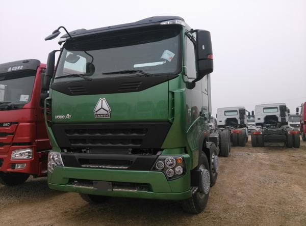 Tractor Truck Cab Semi Trailer Truck , Prime Mover Truck With One Berth