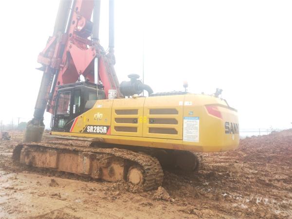                  Used 80% Brand New Sany Sr285r Crawler Rotary Drilling Rig in Excellent Working Condition with Reasonable Price. Secondhand Sany Sr285r Rotary Drilling on Sale.             