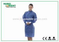 Vestido de isolamento cirúrgico de uso único SMS certificado CE/ISO13485 para prevenção de partículas