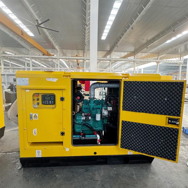 Gerador de 3 fases silencioso de baixo consumo de combustível 75kw 80kw 100kw CE